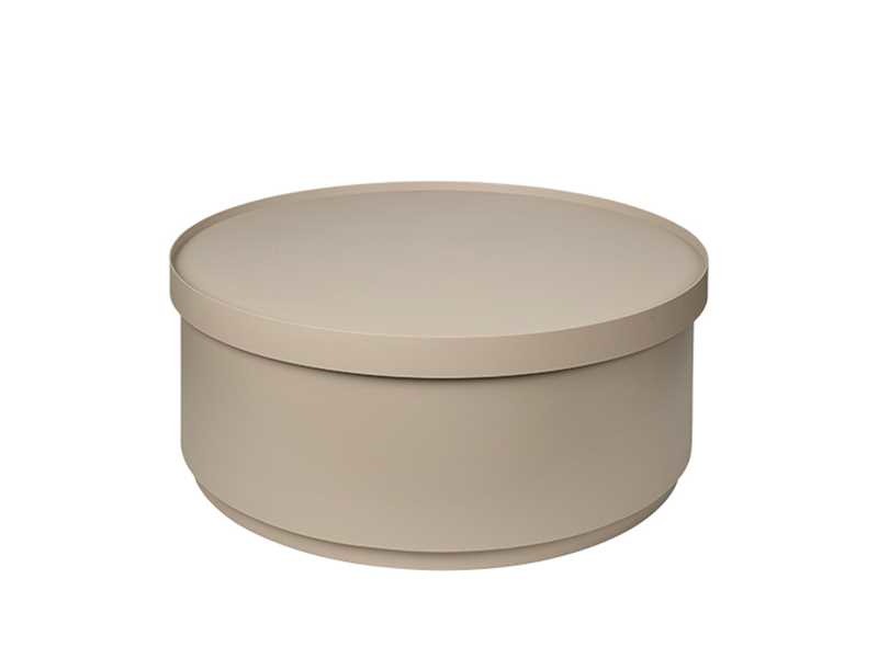 Broste Copenhagen Ninna Tisch niedrig - beige