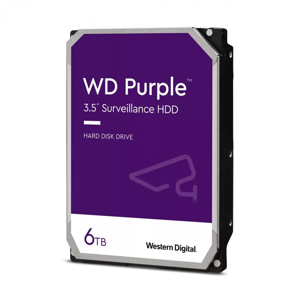 Western Digital Purple Interne Festplatte 6 TB 5400 RPM 256 WD64PURZ