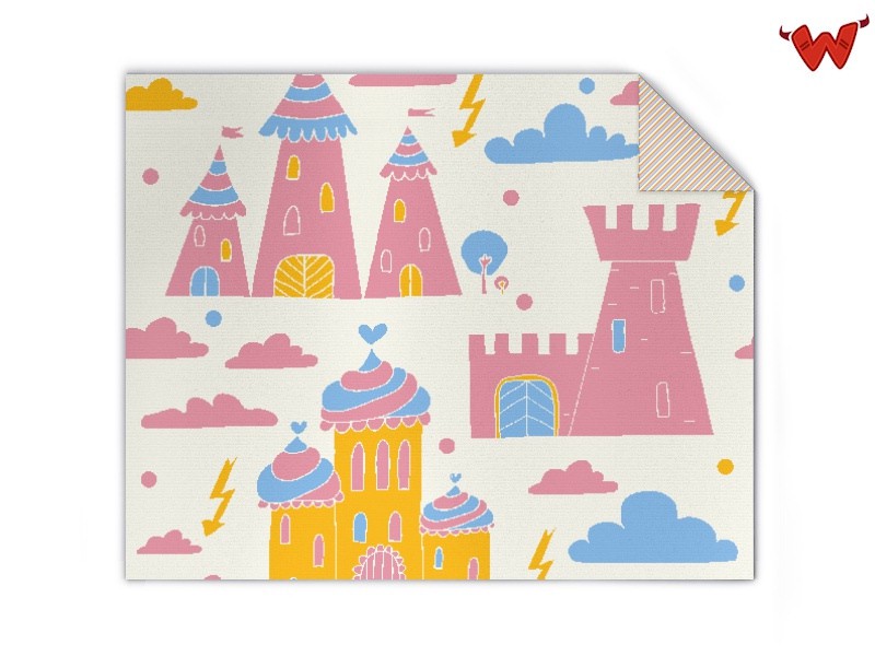 Babydecke Luftschloss