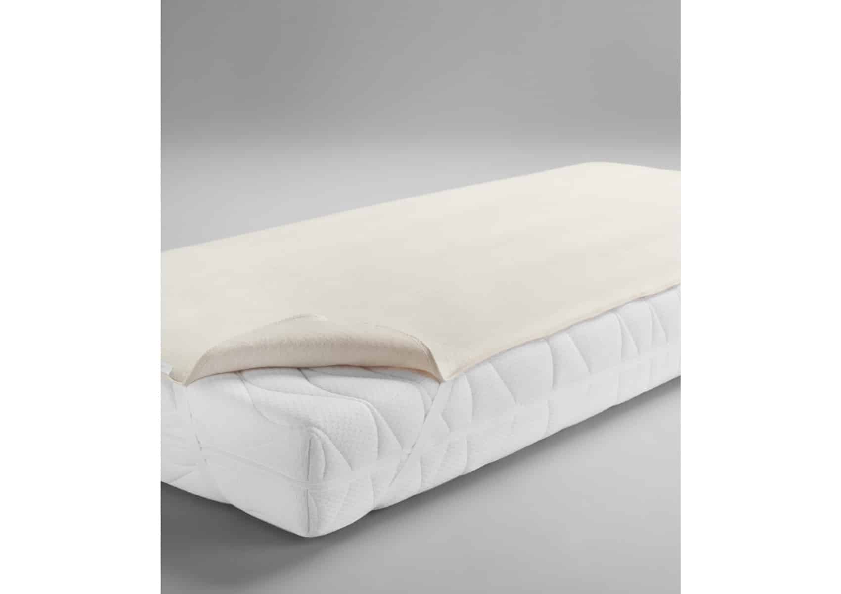 Molton-Matratzenauflage Natur