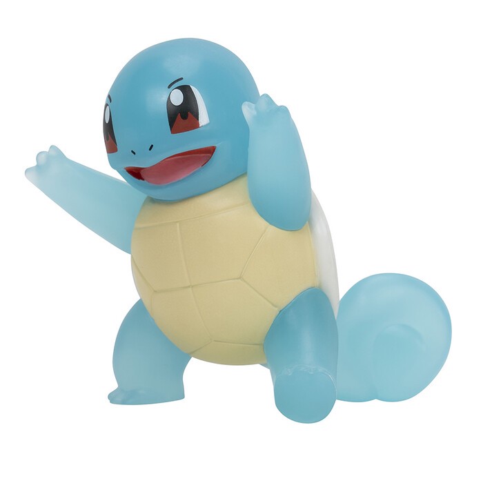 Pokémon transparente Figuren-Set 7,5 cm mehrfarbig