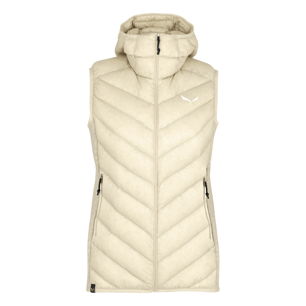 SALEWA - Fanes Sarner Down Hybrid Weste Damen - Beige (Gr.36)