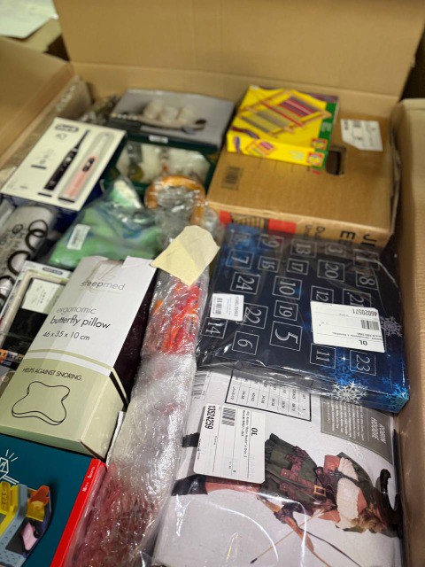 353 € MIX-Palette N10: Haushaltsgeräte, Babyartikel, Küchenzubehör, Spielzeug, Rückläufer A/B/C, Markenware, ab 1 Stück, Versand weltweit