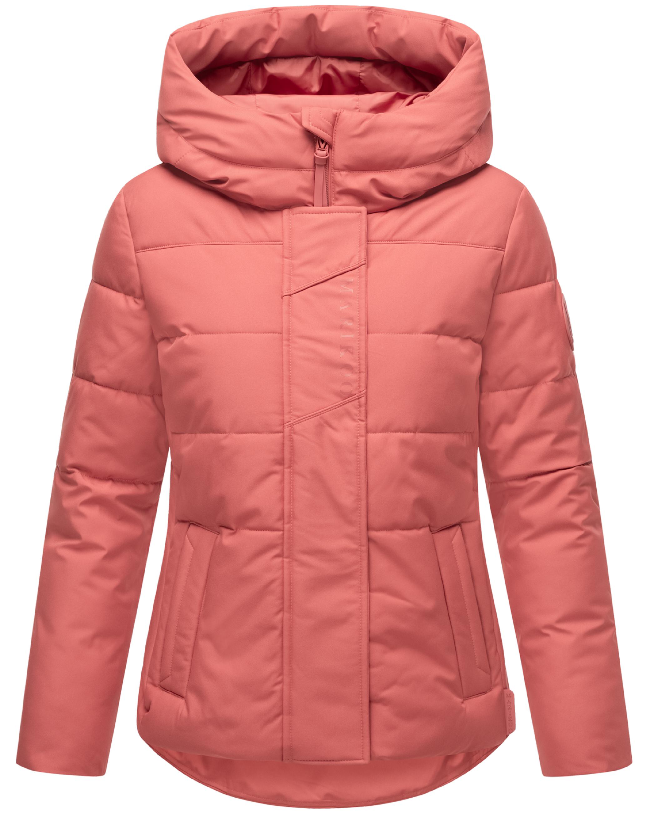 Steppjacke mit integrierten Rucksackträgern 