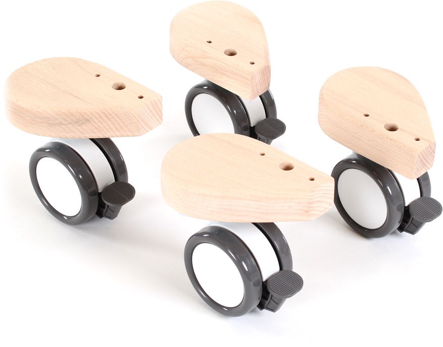 Tobi babybay Rollensatz Spezial mit Stoßschutz natur unbehandelt alle Modelle