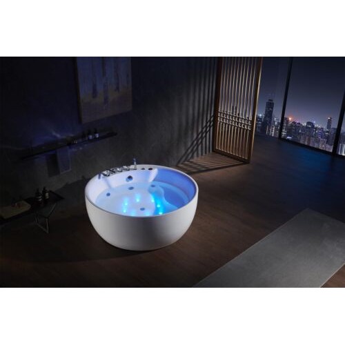 Indoor Whirlpool Badewanne Whirlwanne Wasserstrahlen Spa Wanne Relax Jacuzzi
