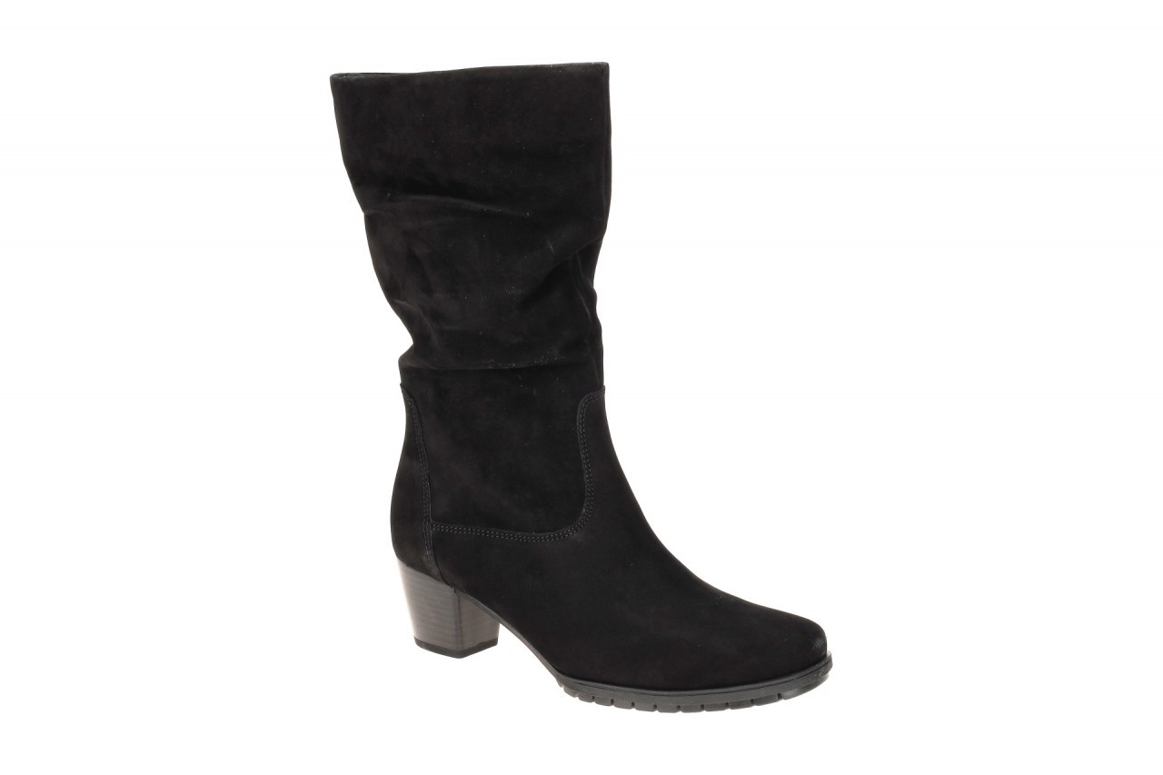 Gabor 76.606.47 schwarz - elegante Stiefel f?r Damen