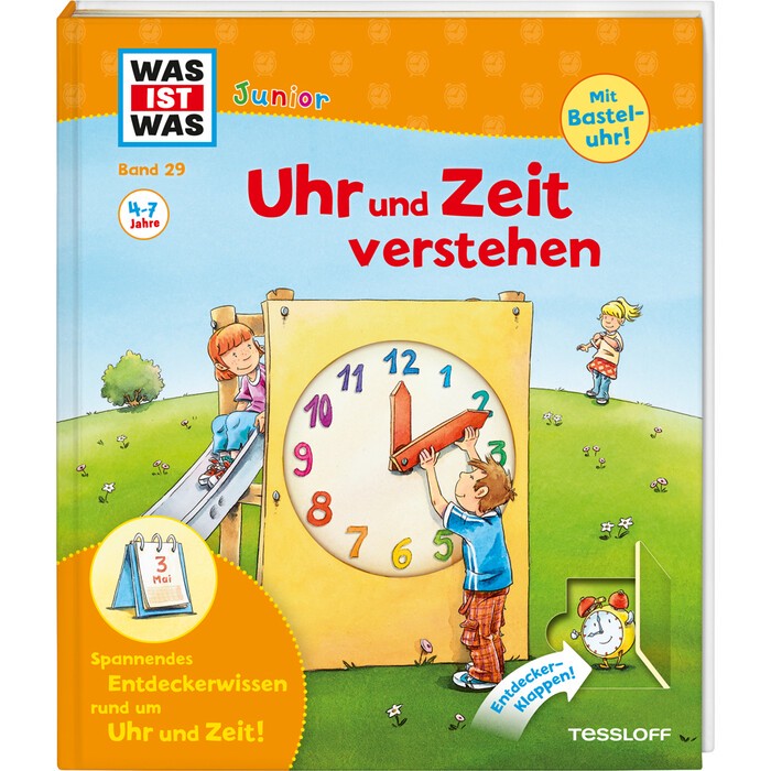 Andrea Weller-Essers: WAS IST WAS Junior Band 29. Uhr und Zeit verstehen - gebunden