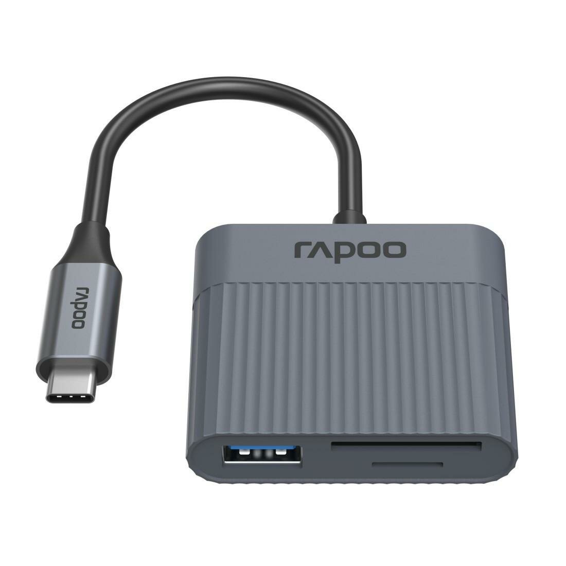 Rapoo 3-in-1 USB-C Kartenleser 