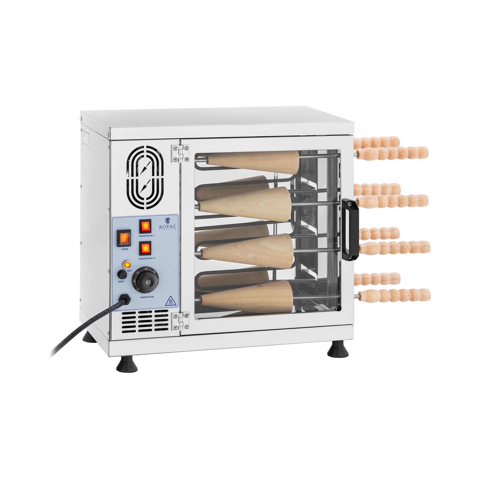 Baumstriezel-Maschine - 16 Rollen - 3500 W - Royal Catering