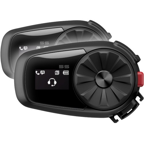 SENA 5S without FM radio, Intercom systems for motorcycles, HD Dual Pack 5S-10D