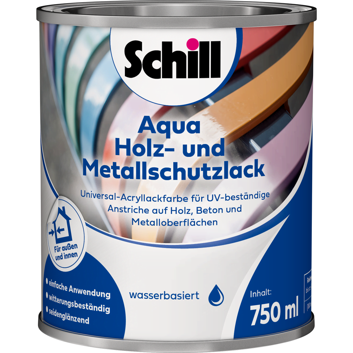 Schill Aqua Holz- und Metallschutzlack