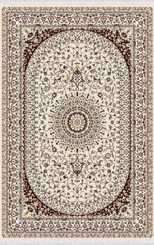 Bodenbelag Orientalisch Kunstteppich Teppich Vintage Kurzflor Braun 160x230