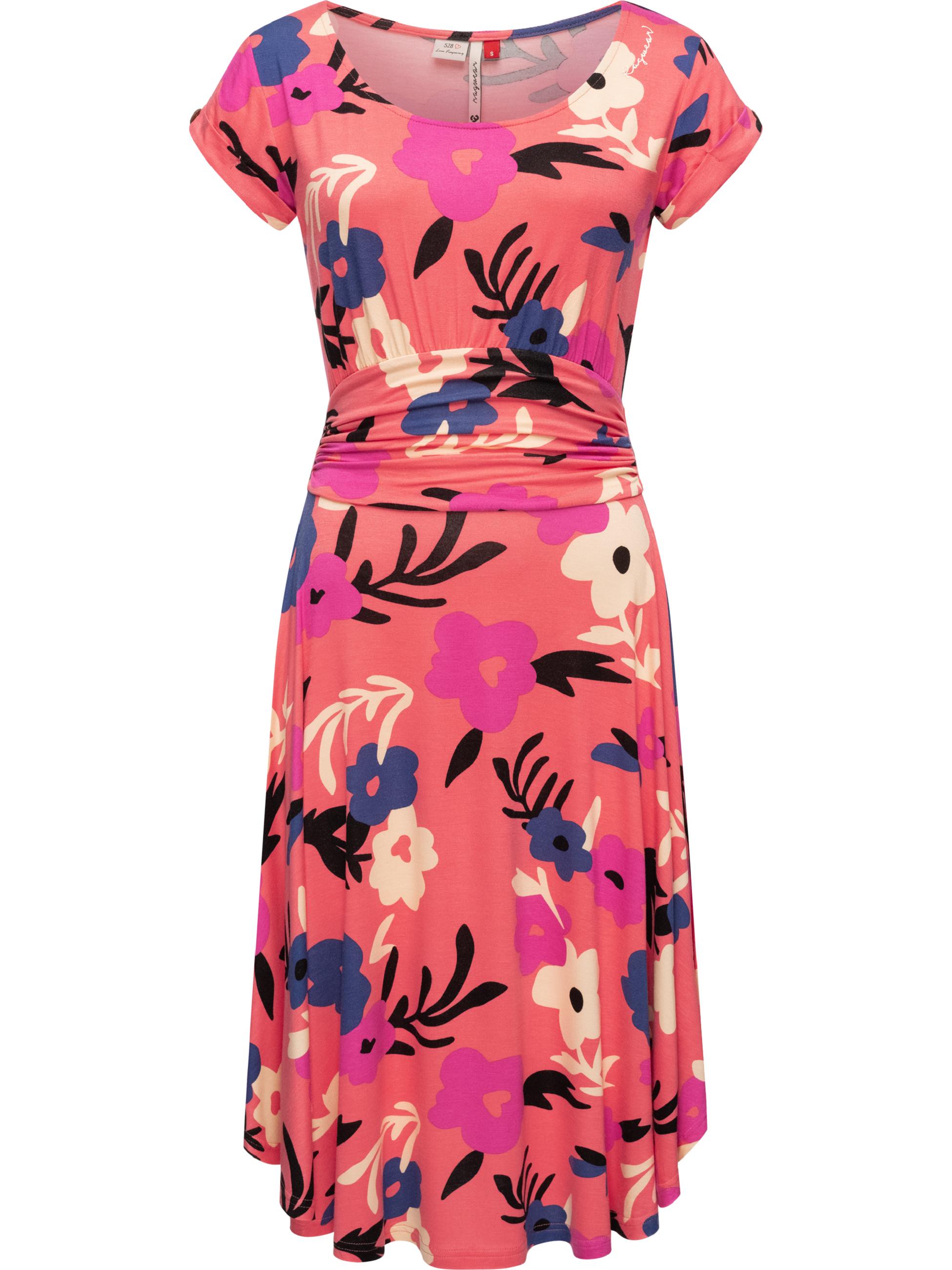 Leichte Jerseykleid im Blumenprint 