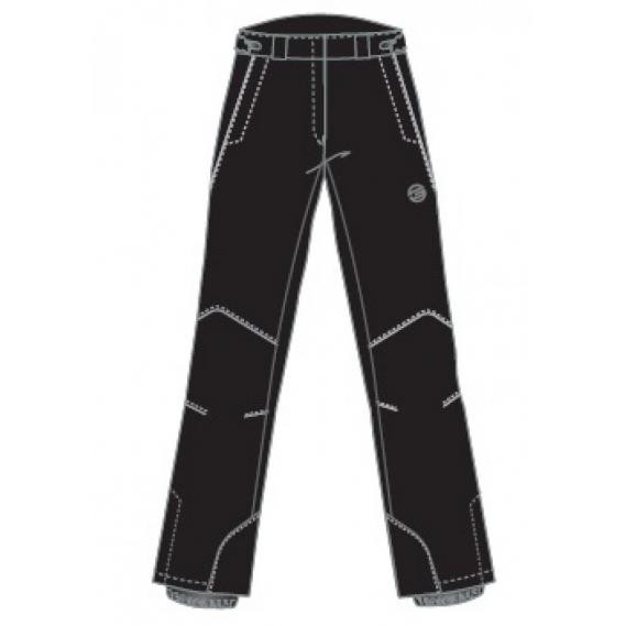 Damen Skihose GTS Stretch schwarz
