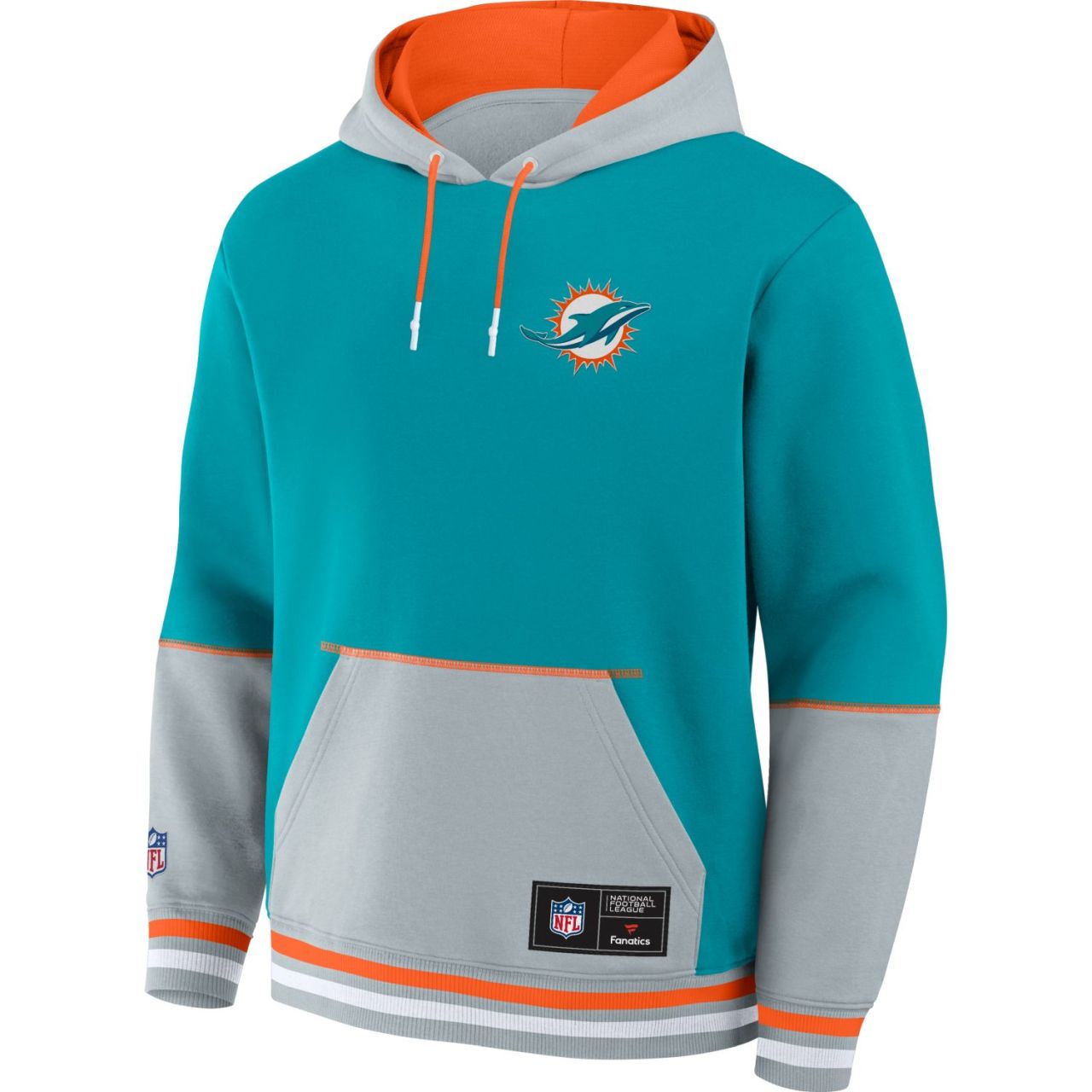Fanatics Foundation Fleece Hoody - NFL Miami Dolphins