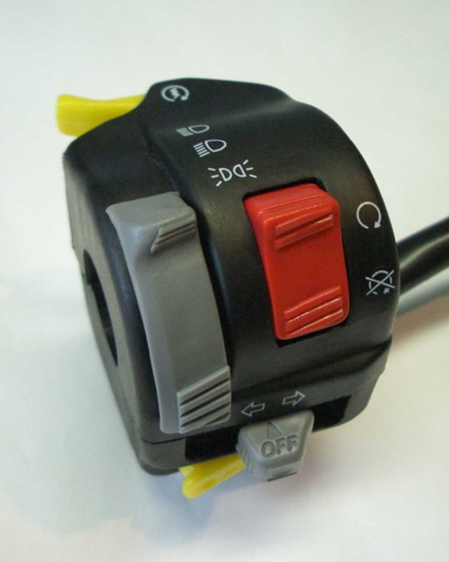 HIGHSIDER smart Switch Unit Universal, Yamaha Atv + Motorcycle, Left (1pc)