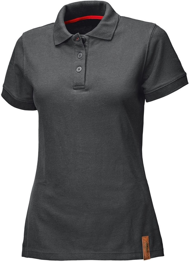 Held Bikers Kvinders poloshirt, sort, størrelse L