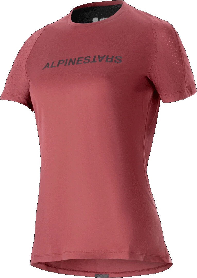 Alpinestars Stella A-Dura Dri Switch Damen Kurzarm Fahrrad Jersey, rot, Größe M