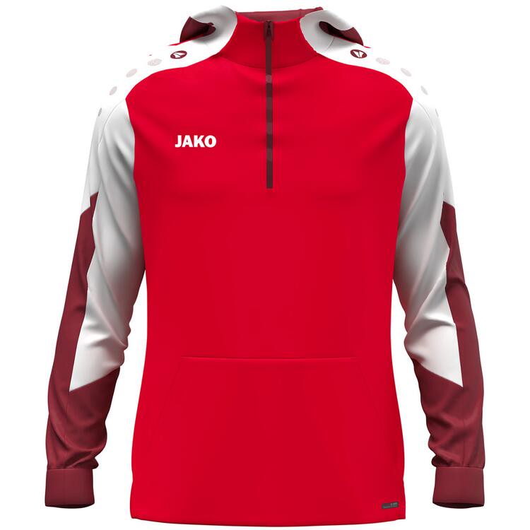     Jako Zip Hoodie Dynamic 6770 rot/wei?/dunkelrot - Gr. M
  