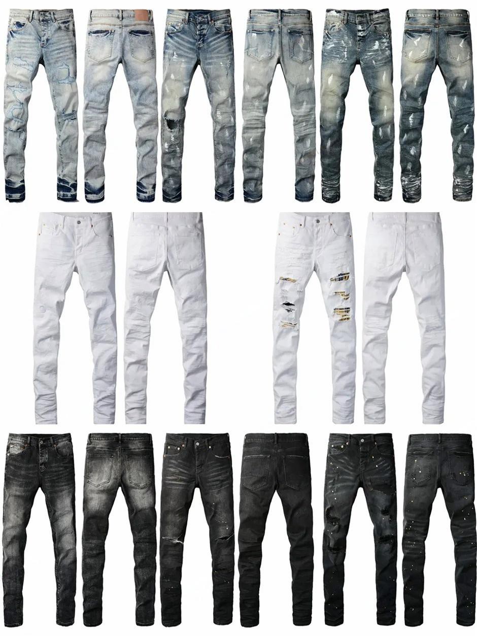 TOP1 Designer Jeans en denim pour hommes et pantalons de moto