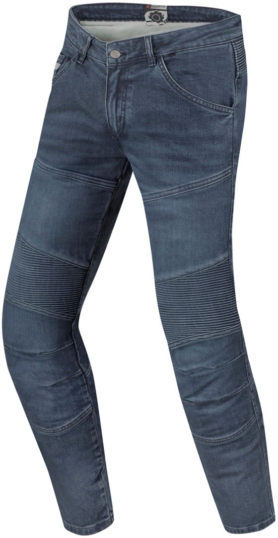 Bogotto Streton Jeans de moto, bleu, taille 30 34 pour Hommes