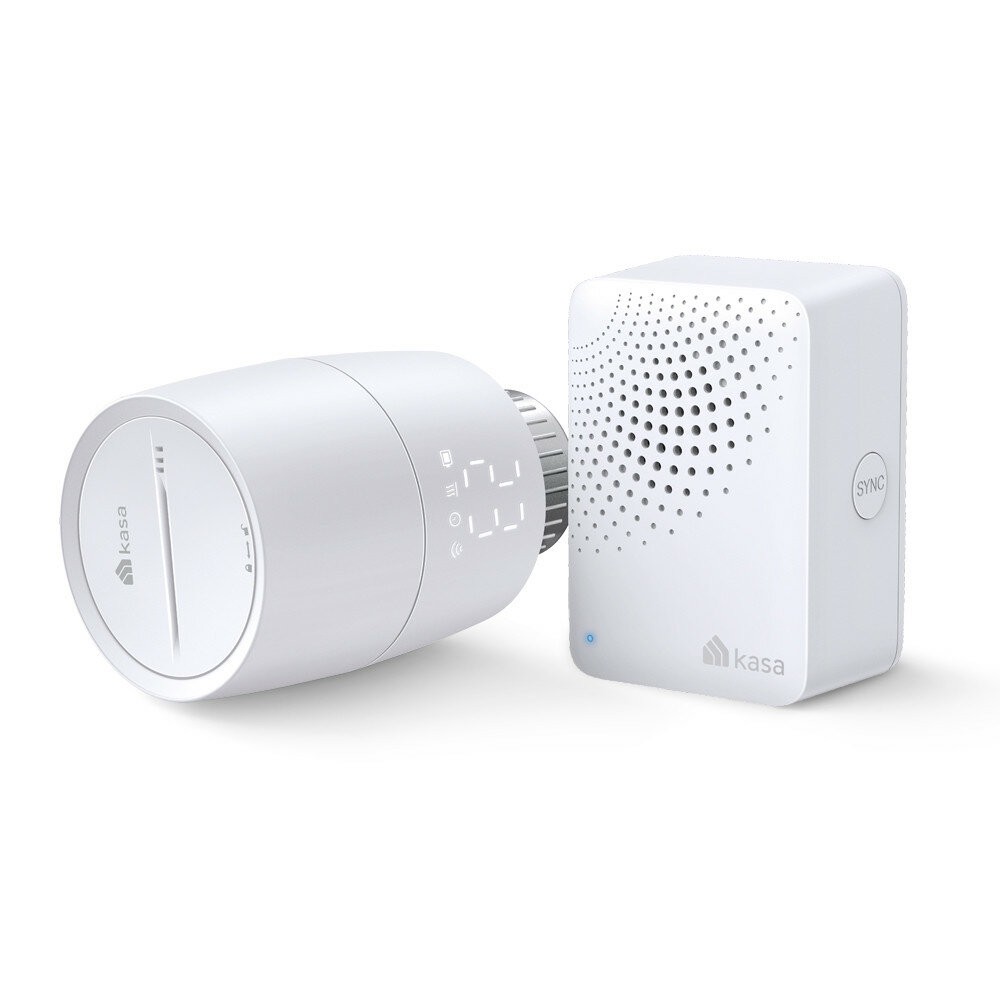 TP-Link Kasa Smart Thermostatisches Heizkörperventil Starter Kit (Amazon Alexa, Google Assistant, Siri ShortCuts)