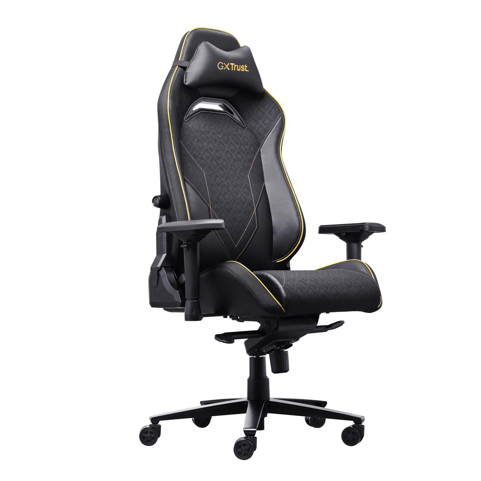 Trust Gaming GXT 721 Ruya Pro Komfortabler Premium-Gaming-Stuhl - Schwarz