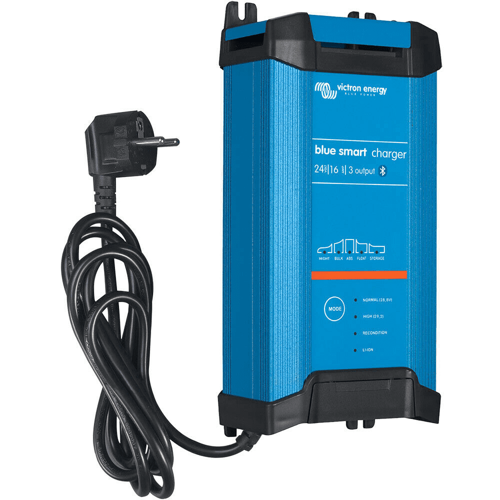 Victron IP22 24/16 (3) Blue Smart Ladegerät für Blei- und Lithium Akkus