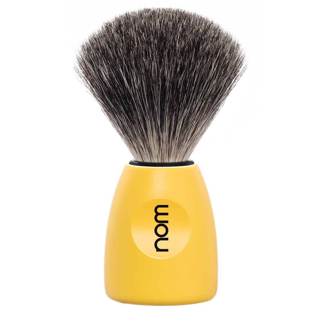 Rasierpinsel LASSE reines Dachshaar Lemon