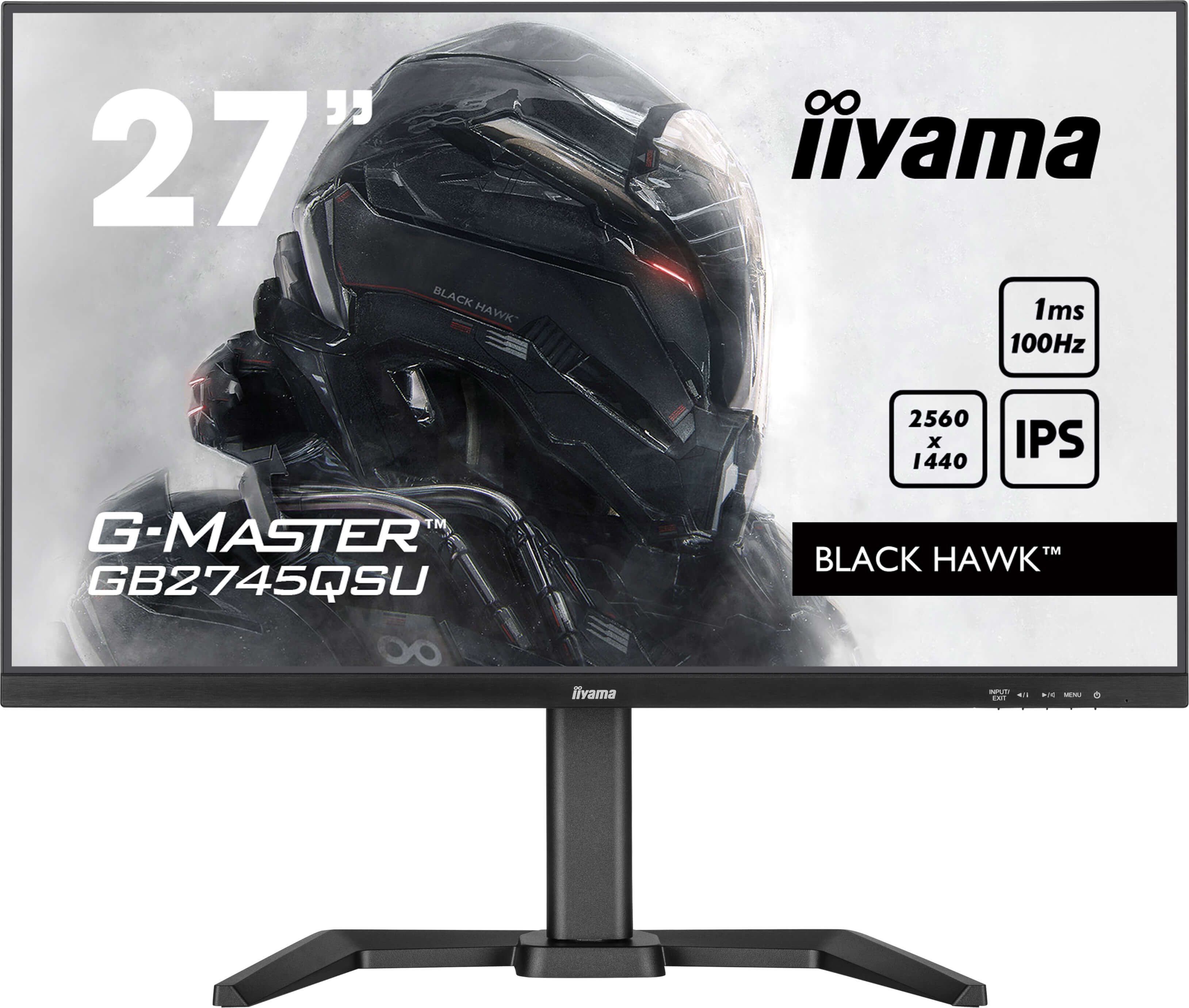 Iiyama G-MASTER Black Hawk GB2745QSU-B2 | gb2745qsu-b2 | LED-Monitor - Gaming
