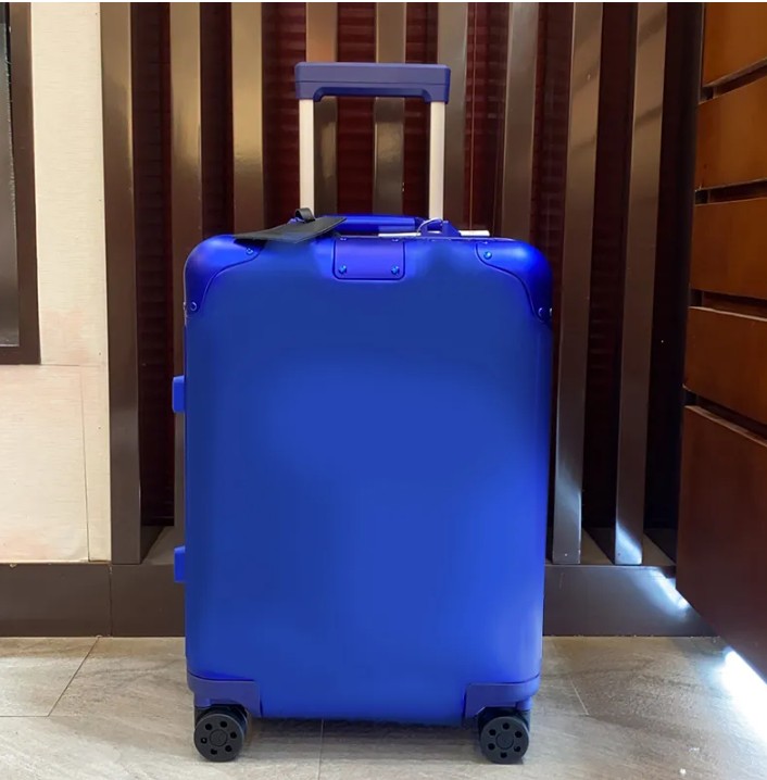 Brand Designer Luggage Boarding Case Aluminum Alloy Classic Suitcase 20/26/30 Inches Portable Large Capacity Travel Trolley Case Suitcases