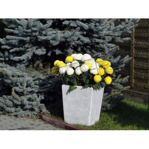 Blumenkübel Pflanz Kübel Dekoration Vasen Garten Figur Natur Blumentöpfe