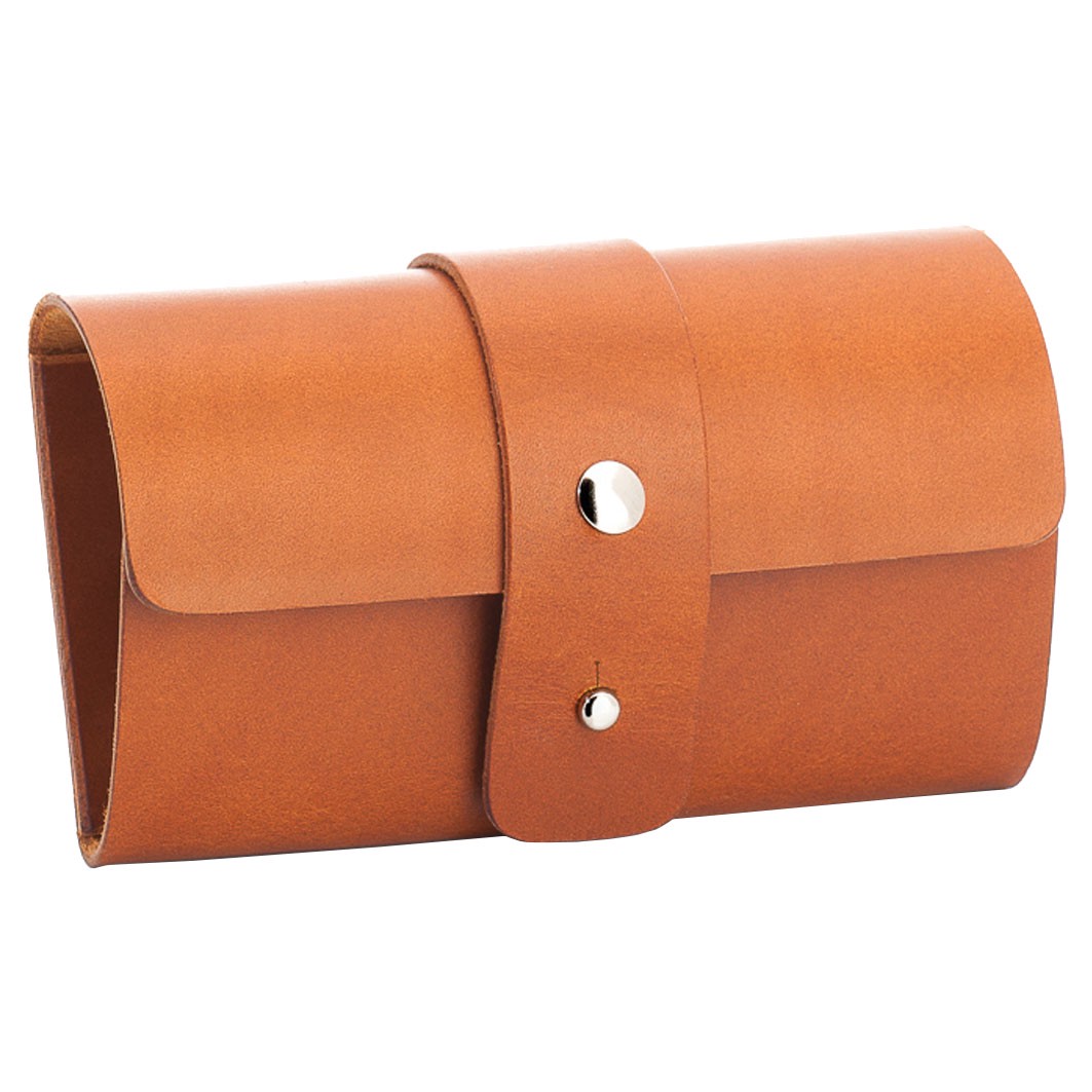 TRAVEL Ledertasche für Rasierer und Pinsel