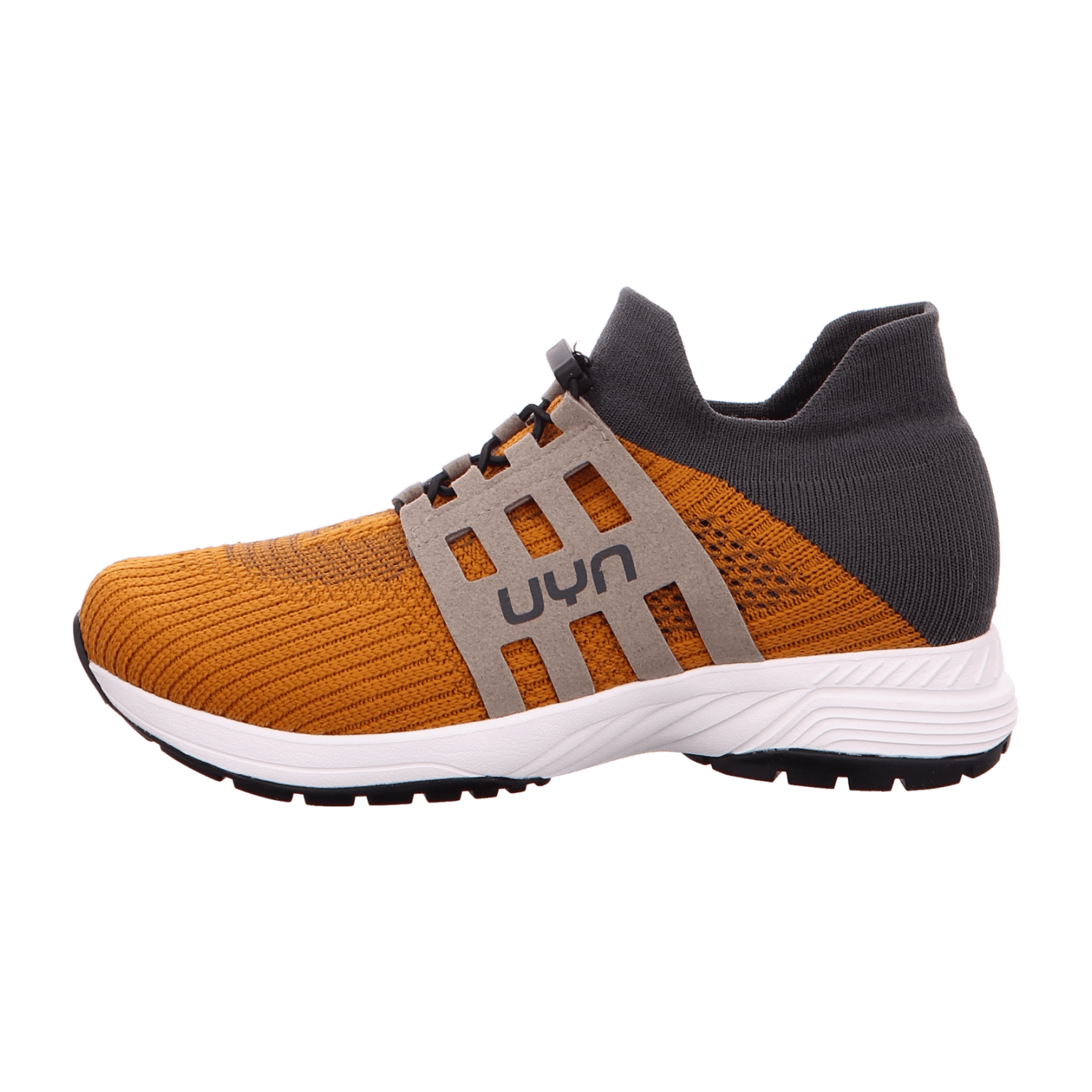 UYN Nature Tune Slip-on Sneaker aus Merinowolle Damen mustard/grey 39 für Damen, gelb, Gr. 37 EU