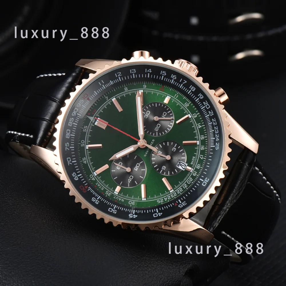 Montres de luxe de haute qualité pour hommes Nouveaux arrivants date automatique à quartz wristwatch Business Sports Chronograph Fashion Horloges