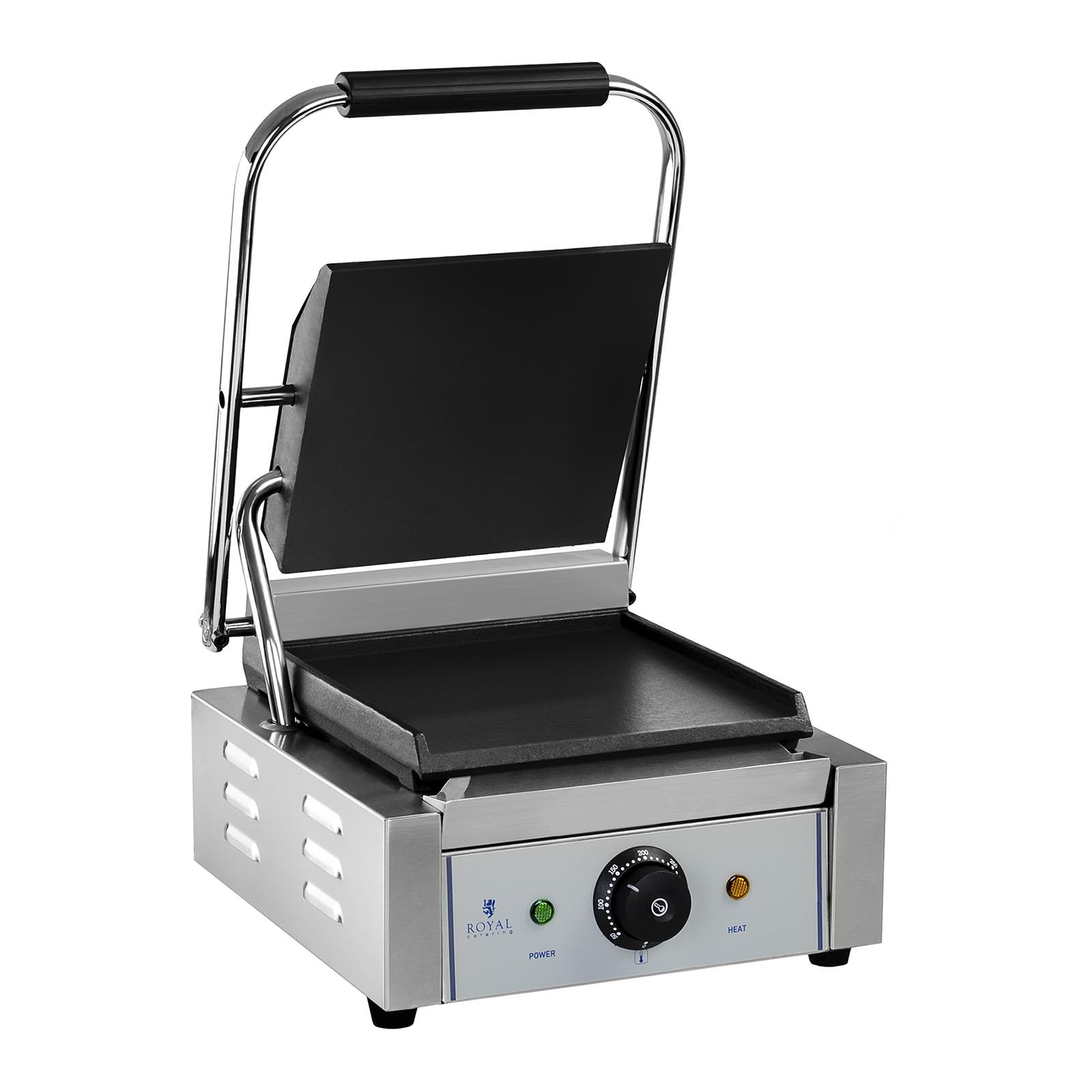 Royal Catering Kontaktgrill glatt 1800 W