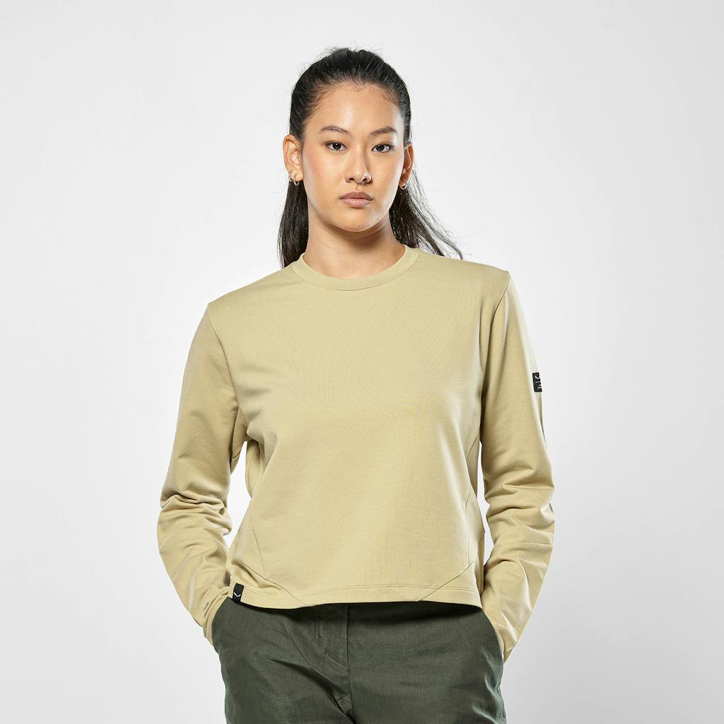 SALEWA - Fanes Dry'Ton Pullover Damen - Beige (Gr.40)