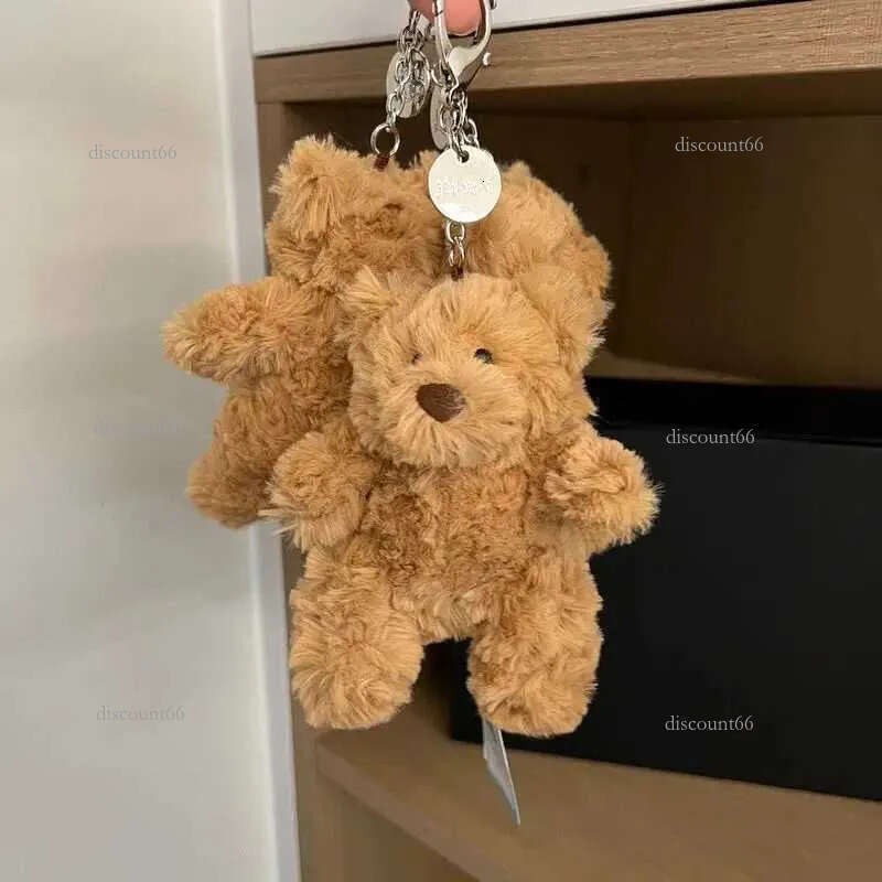 Origine Jelly Cat Small Keynchain Sac à main CHARM BACKPACK PENDANT POURONS OURS PLUS MATÉRIAUX MATÉRIELLE CLÉ XJ250627