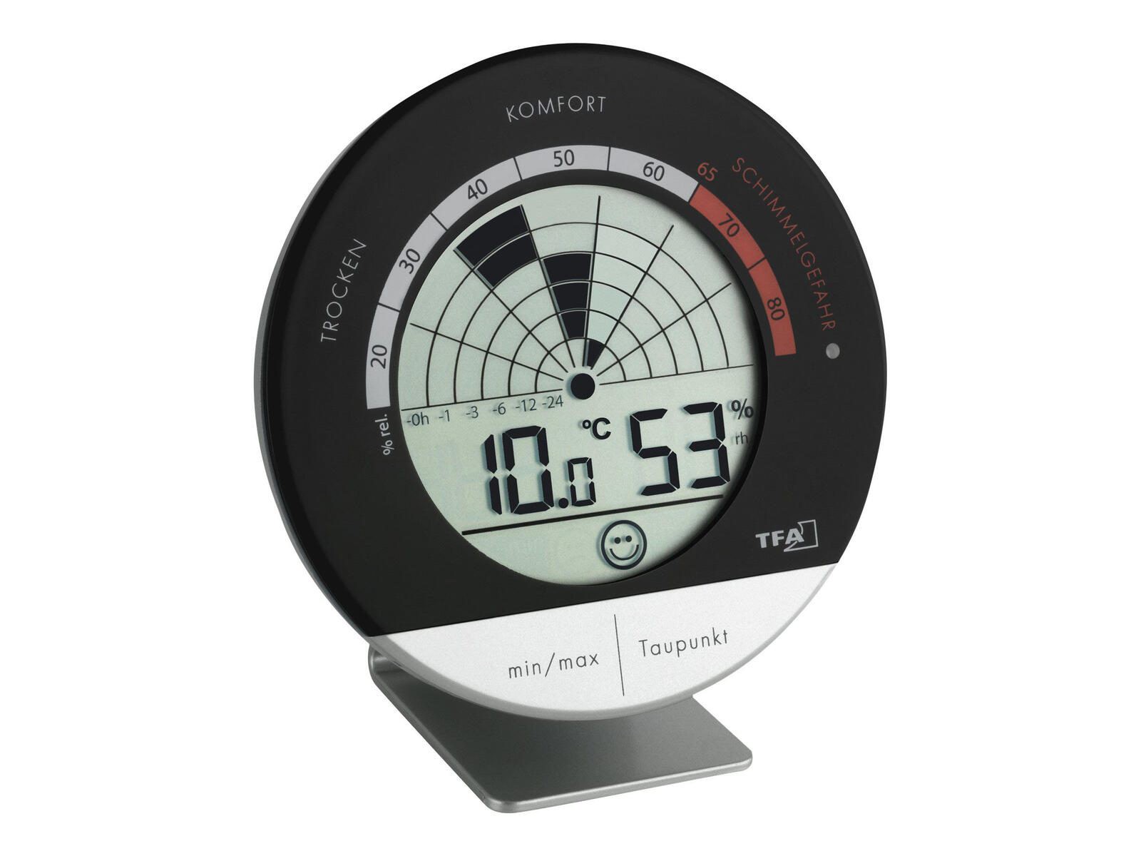TFA® 30.5032 Wetterstation schwarz, silber