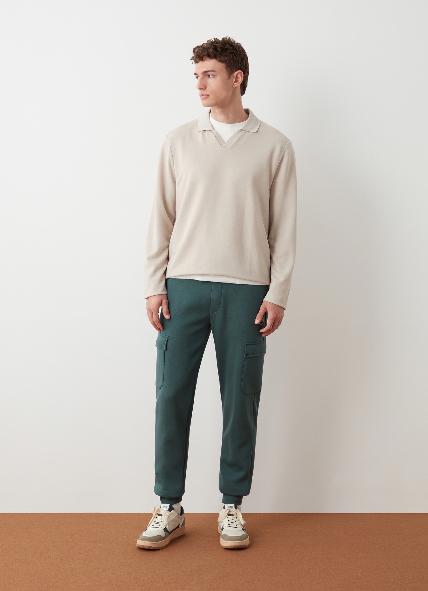 Colmar, Cargo-sweathose, Farbe: Bottle Grün, Größe: XXXL