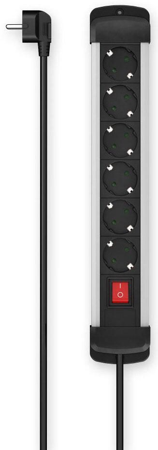 Hama Steckdosenleiste mit Schalter 1.5 m