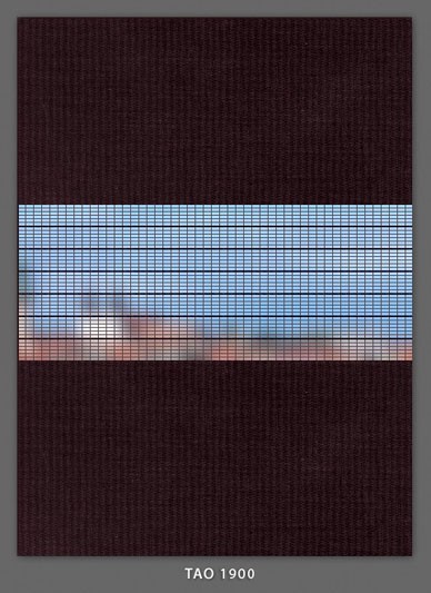 Doppelrollo Aubergine Tao-1900 Maßanfertigung