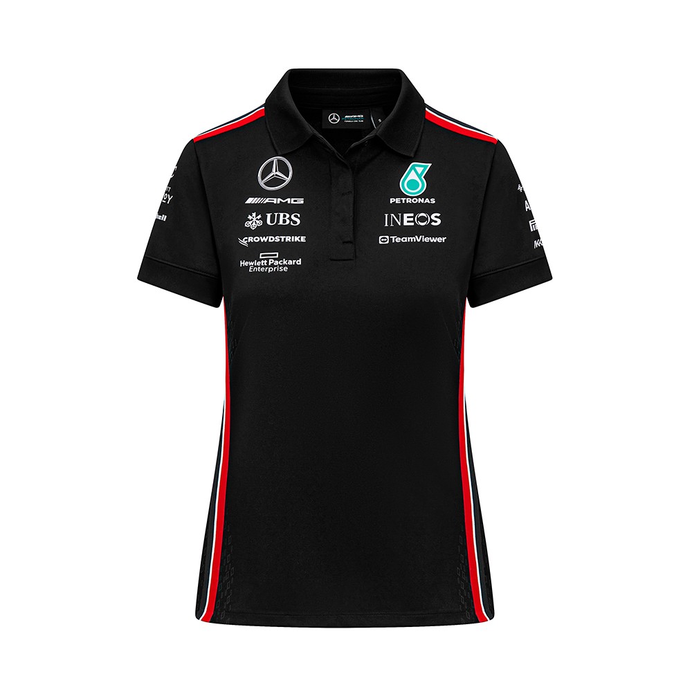 Mercedes-Benz Motorsport Damen Poloshirt, Team Mercedes-AMG F1 | XL