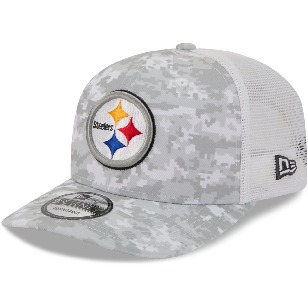 New Era 9Seventry Trucker Cap - SALUTE Pittsburgh Steelers