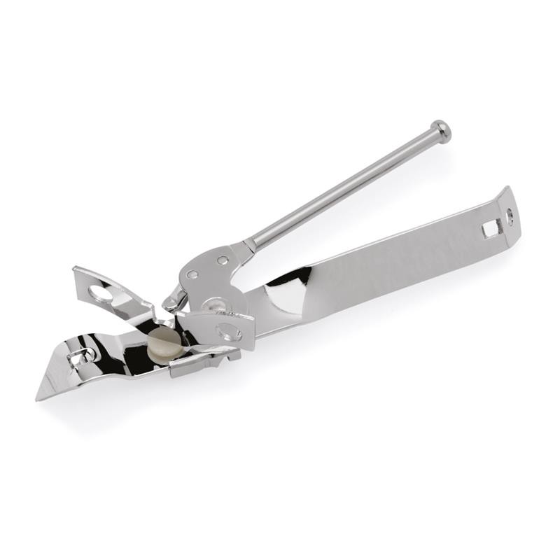 Dosenöffner vernickelt, 16 cm, Metall robust, 2 Stück