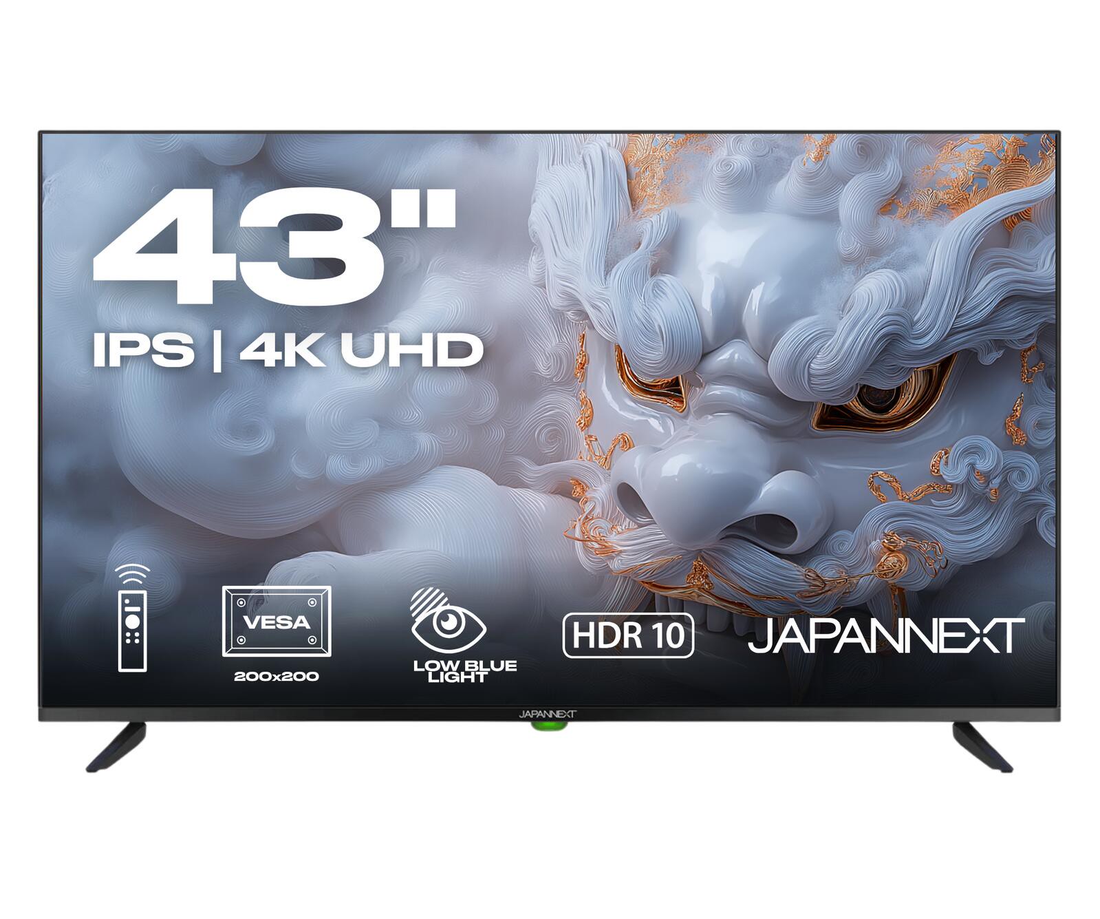 JapanNext 4K UHD Fernseher 109,22cm (43