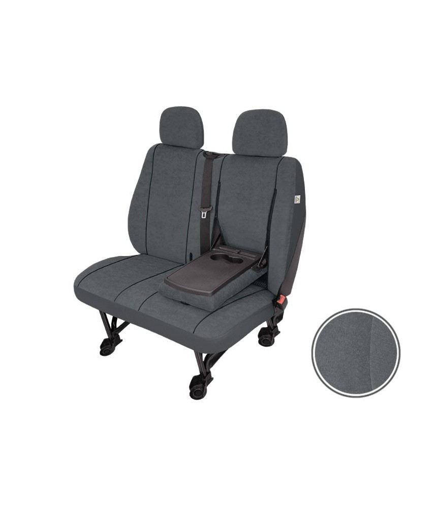 KEGEL 5-1400-258-3023 Sitzschonbezug hinten, Polyester, grau