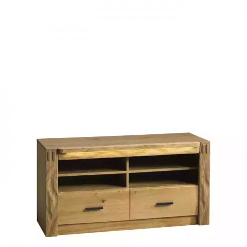 TV Schrank Luxus Fernseher Ständer Kommode Sideboard Wohnwand Holz