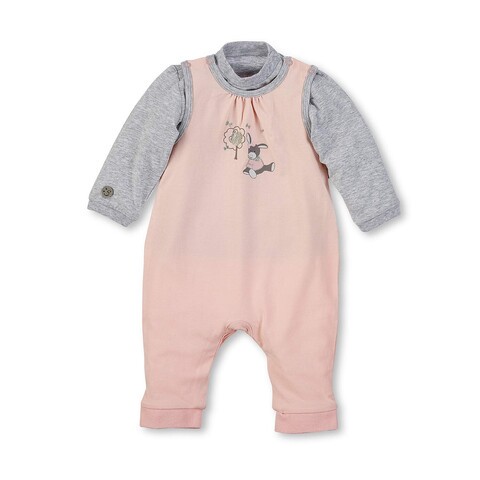 Sterntaler Strampler-Set  Emmi Girl Jersey zartrosa Größe: 50